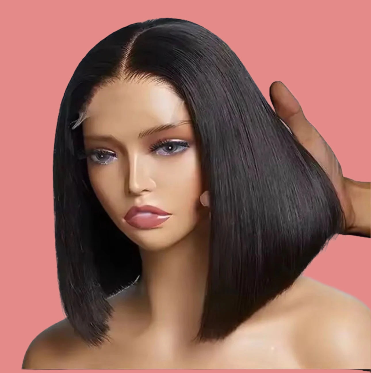 13x4 full frontal bob wig 14''