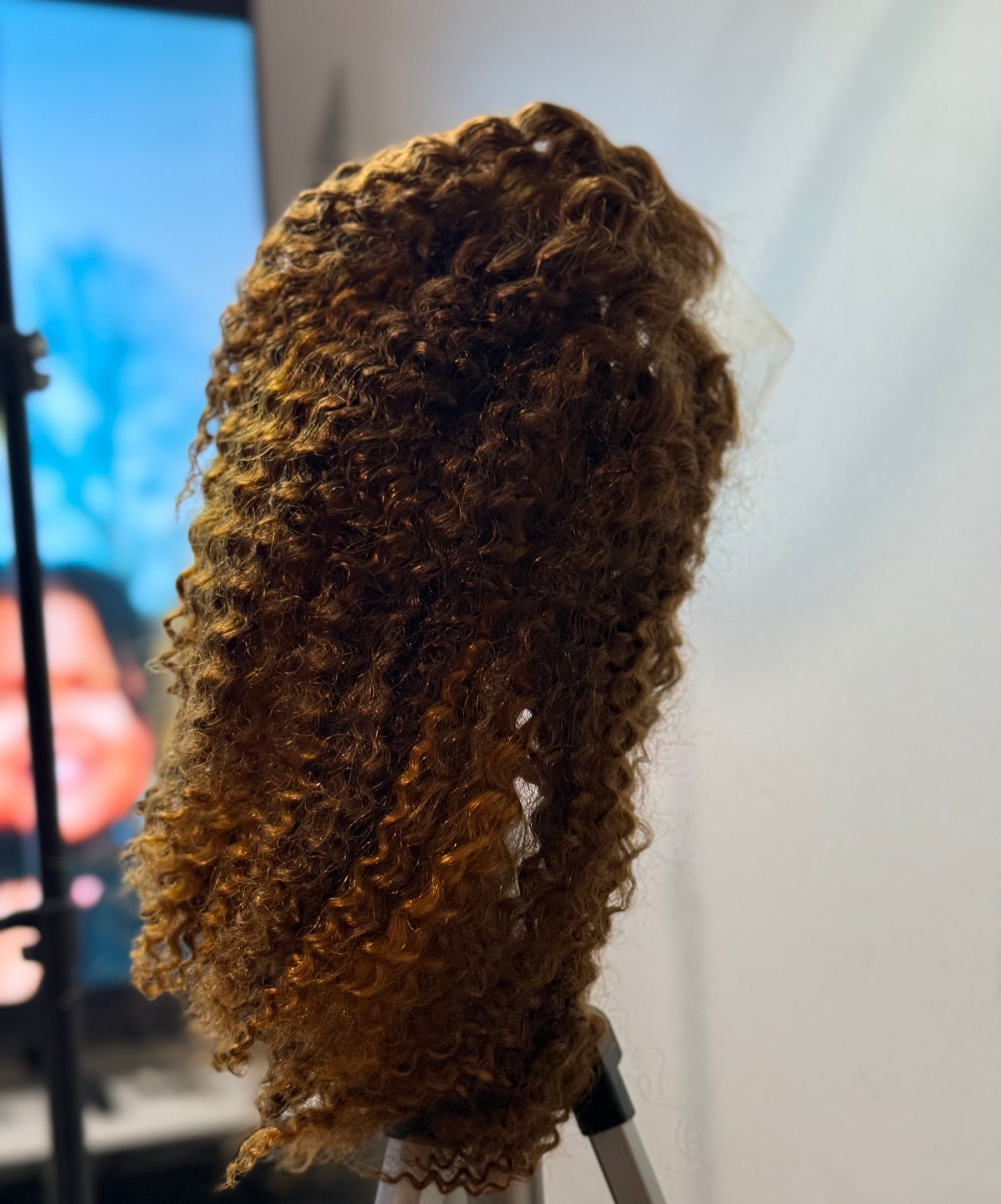 13x4 Full frontal wig 14'' 250% (kinky curly)